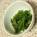 Mawaru7's cooksnap of when they made 生姜風味♪小松菜の胡麻和え.