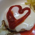 そひょん's cooksnap of when they made 型不要　玉ねぎの輪でまんまる目玉焼き.