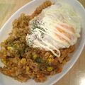 ぴいちゃママ's cooksnap of when they made 炊飯器ｄｅ和風カレーピラフ.