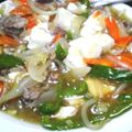 mahalo_cinema's cooksnap of when they made 冷蔵庫の残り野菜で中華豆腐.