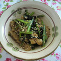 yuminko88's cooksnap of when they made 小松菜と油揚げのささっと炒め♪.