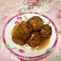 かずちゃん。's cooksnap of when they made 中華風肉団子.