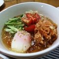 さくら1203's cooksnap of when they made キムチ冷麺風ところてん.