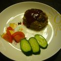 わたしブルくん's cooksnap of when they made ふわふわ うまうまハンバーグ　.