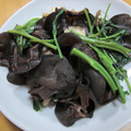 御台所's cooksnap of when they made おうち中華♪空芯菜ときくらげのにんにく炒.
