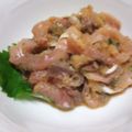 shaanti's cooksnap of when they made ハマチの大根おろしポン酢かぼす生姜和え.