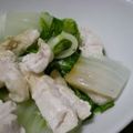kupukimi's cooksnap of when they made 超簡単♪節約＆ヘルシー！白菜とササミ蒸し.