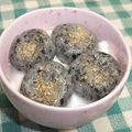 chokomi513's cooksnap of when they made トリプルゴマ団子！.