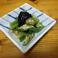mikaduki7's cooksnap of when they made オクラと韓国のりの和え物.