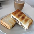 バカリャウ's cooksnap of when they made あなたもはまる？ジョイのきのこサンド♪.