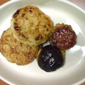 Bluemoon02's cooksnap of when they made レンコンのはさみ焼き☆ついでにしいたけ♪.