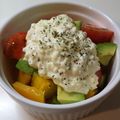 ルミちょ's cooksnap of when they made アボガド、海老、トマトのオニオンマヨ♪.