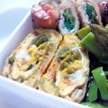ぬかり's cooksnap of when they made おくらとカニカマの☆ねばねば卵焼き♪.
