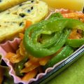こうまさmam's cooksnap of when they made ピーマンと人参の味噌バター炒め風.