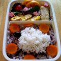 puniＫ's cooksnap of when they made キャラ弁☆ふわふわヒツジのお弁当.