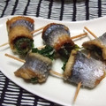 ごーあい's cooksnap of when they made さんまと大葉の巻き巻き揚げ.