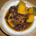 プーニー's cooksnap of when they made かぼちゃと茹で小豆の煮物.