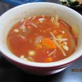 まねきねこにゃん's cooksnap of when they made 野菜のトマトスープ・ボルシチ風.