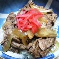 のちぞう's cooksnap of when they made 吉野家に負けない！我が家の牛丼.