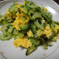 ぴよこちゃん☆'s cooksnap of when they made ゴーヤと卵の中華炒め.
