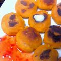 ひめポ's cooksnap of when they made ☆お酒にも合う!!変わりかぼちゃ団子☆.