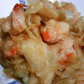 リリサワママ's cooksnap of when they made キャベツ半分使ったエビとの炒め物.
