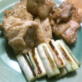 ねっちゃんっ's cooksnap of when they made ♪鶏モモと焼きネギの塩炒め♪.