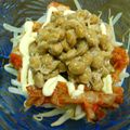 シャンプーハット's cooksnap of when they made キムチ納豆＆もやし.