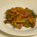 m posi's cooksnap of when they made ウインナーと彩り野菜のソーススゴだれ炒め.