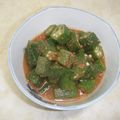 ♥ゆん♥'s cooksnap of when they made ★おくらのサッパリごまウマっ★.