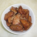 ♥ゆん♥'s cooksnap of when they made パパのおつまみにも♪♪さつま揚げの甘辛煮.