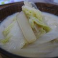 そひょん's cooksnap of when they made 簡単★アレンジ 白菜の白みそ入りミルクスープ.