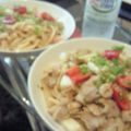 ｍｅｒｉａ．'s cooksnap of when they made ポン酢de♡あっさり焼きうどん♡.
