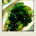 Ｅ－１０'s cooksnap of when they made お弁当に♪小松菜のおひたし.