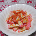 みなみ7's cooksnap of when they made かまぼこのたらこマヨ和え.