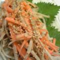 さとみにぃ～'s cooksnap of when they made ゴボウのサラダ♪.