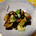 カバゴン's cooksnap of when they made 米なすとアボカドの梅和え。.