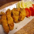 dimbula121's cooksnap of when they made おつまみに♪エリンギの豚肉巻きフライ.
