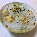 つつくみ's cooksnap of when they made 秋の味覚　＊栗ご飯＊.