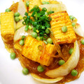 kajinのだんな's cooksnap of when they made 厚揚げのピリ甘辛炒め.