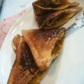 あやこ６１'s cooksnap of when they made かぼちゃの煮物で満足トースト☆.