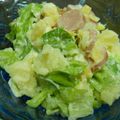 シャンプーハット's cooksnap of when they made たくあん入りのポテトサラダ.