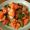 七氷♪'s cooksnap of when they made 茄子トマト牛こまのオイスターソース炒め.