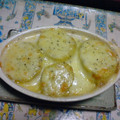 penguinロック's cooksnap of when they made さつまいもとハムのチーズ焼き.