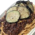 CoffeeCoco's cooksnap of when they made 揚げ茄子と挽肉の辛味ミートパスタ.