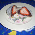 くまくまきち's cooksnap of when they made 簡単！レンジでもちもちいちご大福.