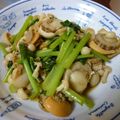 K/S's cooksnap of when they made ホタテと小松菜の煮浸し.