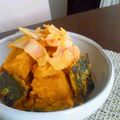 kumichef's cooksnap of when they made かぼちゃのベーコン煮.