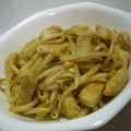 naoming's cooksnap of when they made チキンともやしの☆エスニック風炒め♪♪.