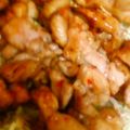 mimine's cooksnap of when they made 夕食に簡単！ピリ辛チキンの照り焼き　.
